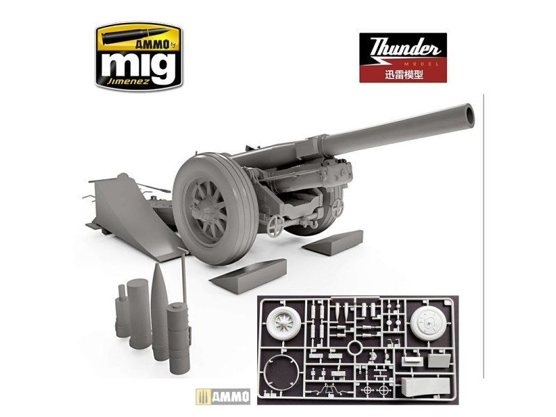 Maketa Britanskega topa 7,2 inch Howitzer