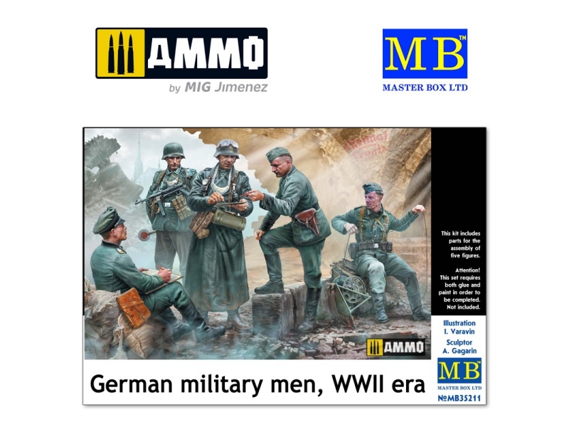 German military men (WW II.)