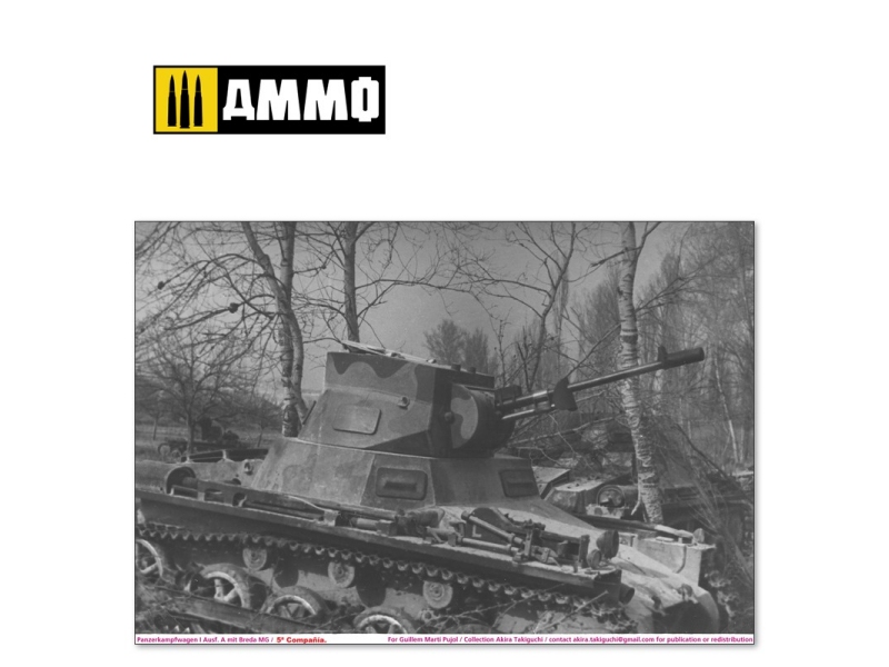 Panzer I Breda, Spanish Civil War 1936 - 1939