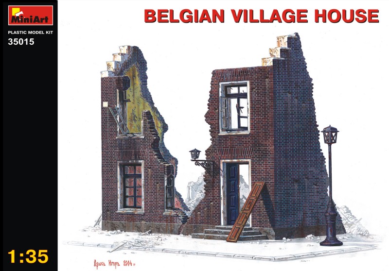 Belgian village house