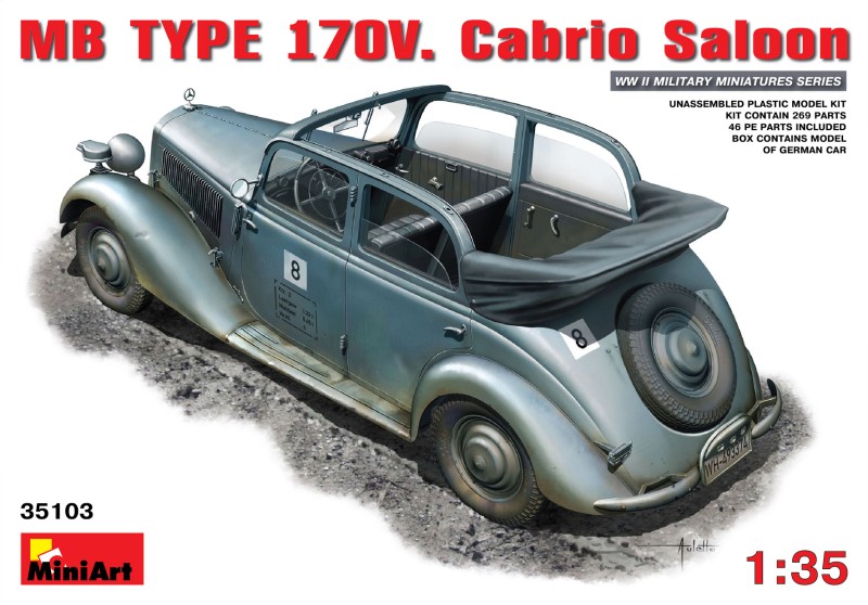 MB Type 170V. Cabrio Saloon