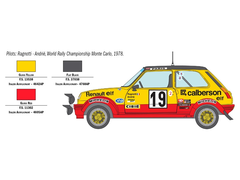 RENAULT R5 ALPINE RALLY