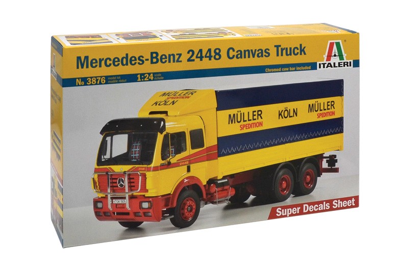 Mercedes benz 2448 Canvas Truck