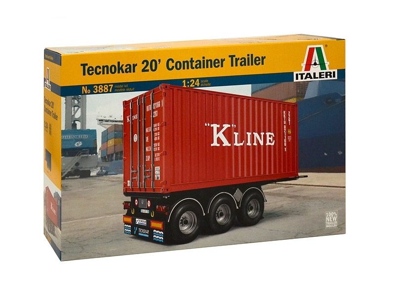 TECNOKAR 20' CONTAINER TRAILER