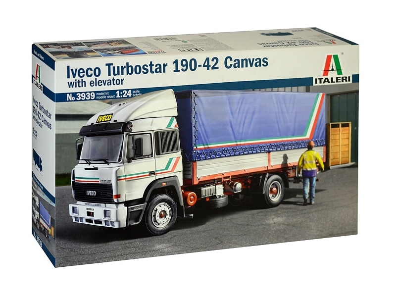 IVECO TURBOSTAR 190-42 CANVAS WITH ELEVATOR