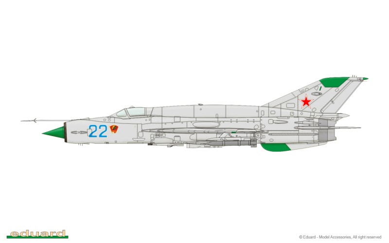 MIG-21SMT (Dual combo/2 maketi v kompletu)