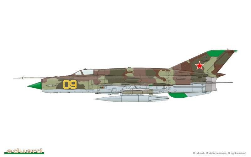 MIG-21SMT (Dual combo/2 maketi v kompletu)