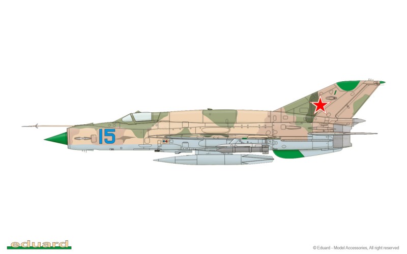 MIG-21SMT (Dual combo/2 maketi v kompletu)