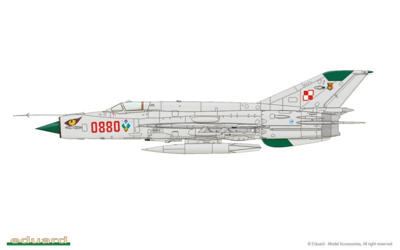 Mig-21 BIS (Dual combo/2 maketi v kompletu)