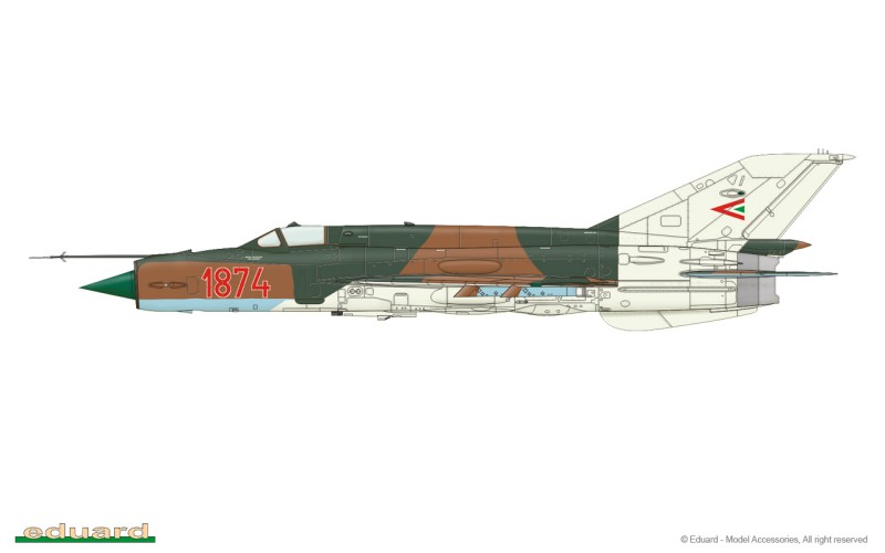 Mig-21 BIS (Dual combo/2 maketi v kompletu)