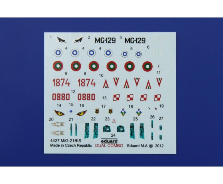 Mig-21 BIS (Dual combo/2 maketi v kompletu)