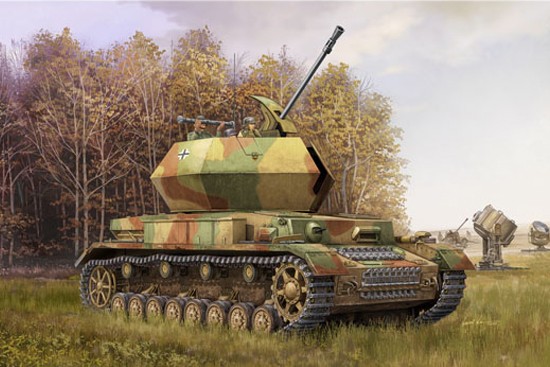 German 3,7cm Flak 43 Flakspanzer IV  
