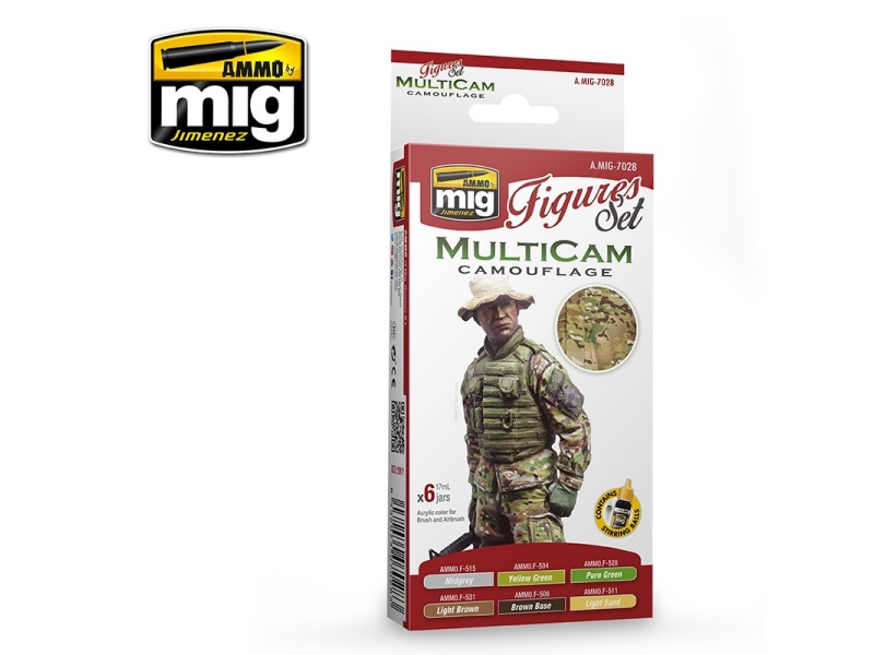 Komplet barv: Multicam Camuflage