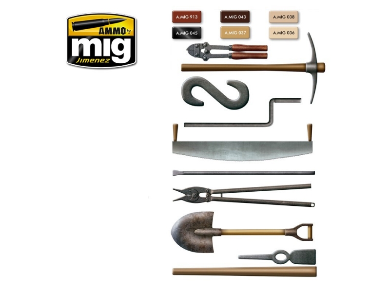 Barvni set: TOOL SET