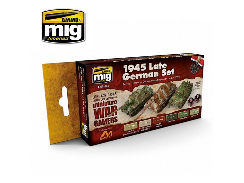 1945 Late German set