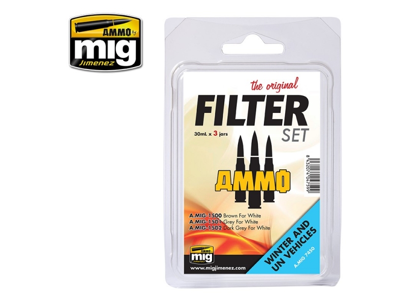 FILTER SET FOR WINTER AND UN VEHICLES