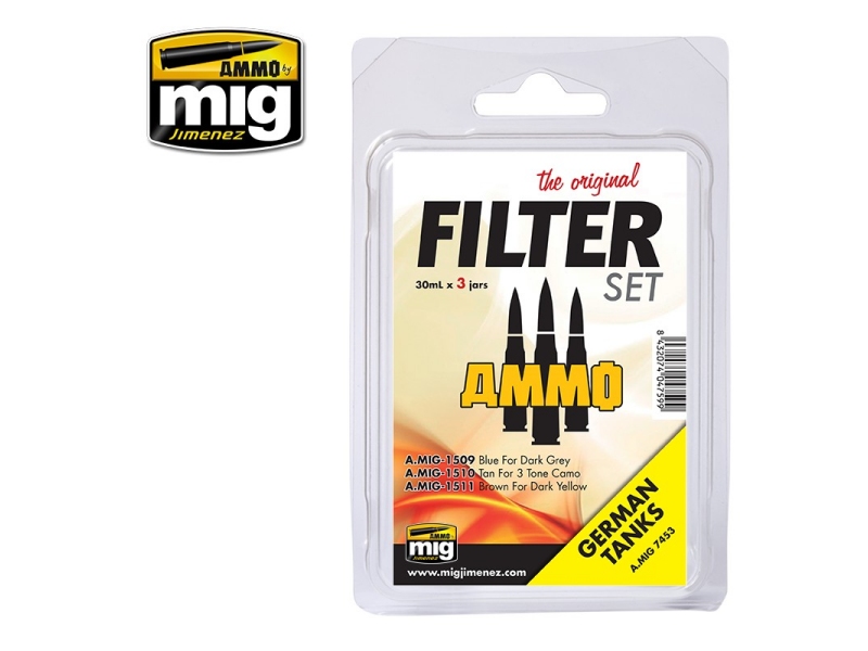 FILTER SET FOR GERMAN TANKS