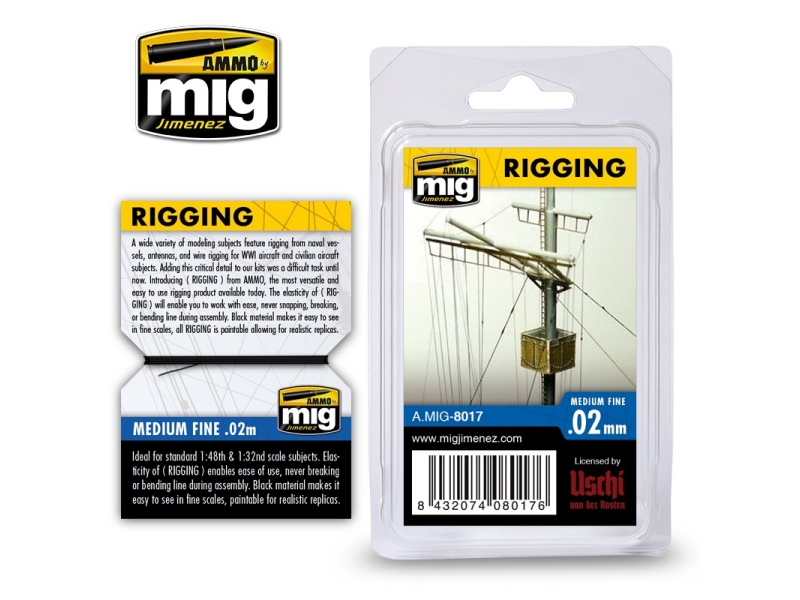 Rigging – Medium Fine 0.02 mm