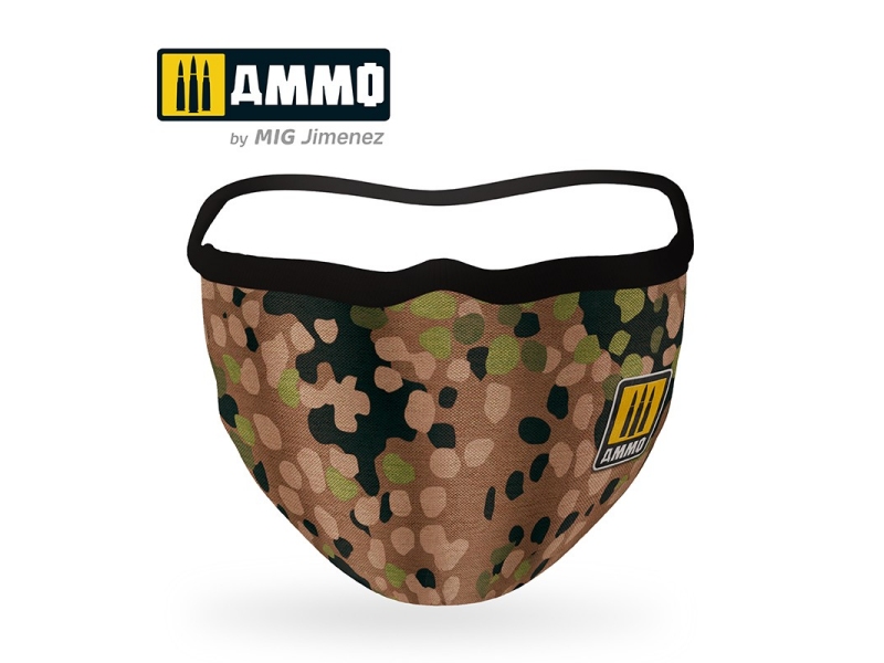 Erbsenmuster Ammo Face Mask