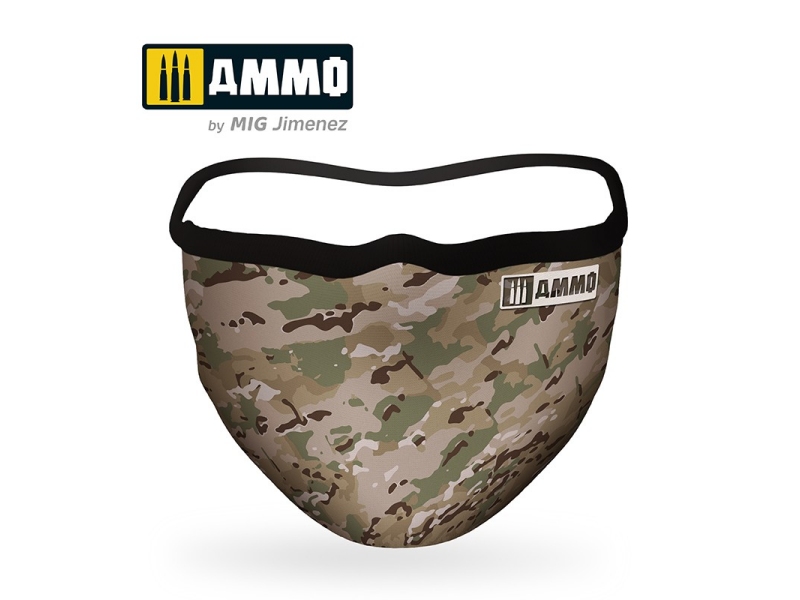 Multicam Ammo Face Mask