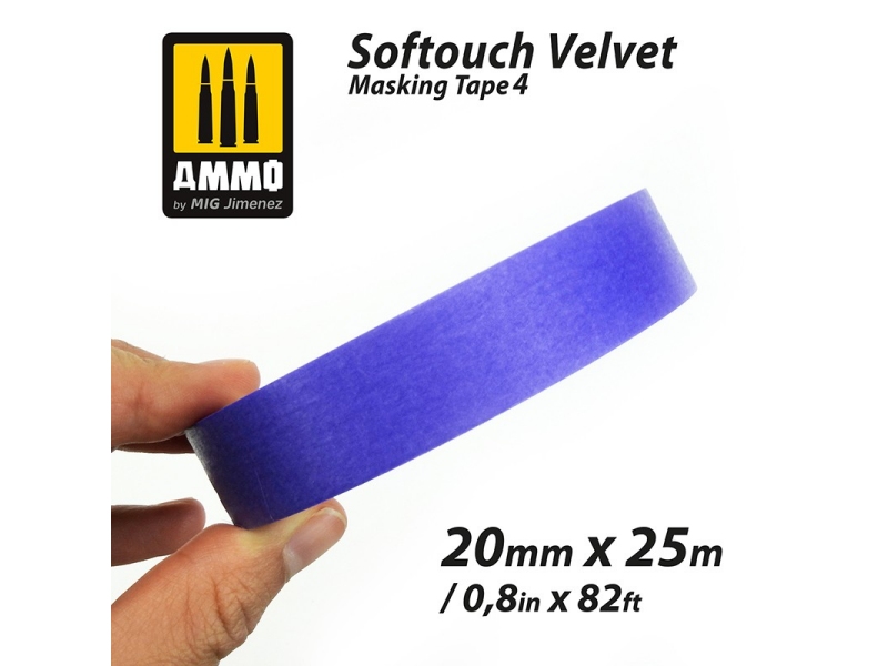 SOFTOUCH VELVET MASKING TAPE 4 (20mm X 25M)