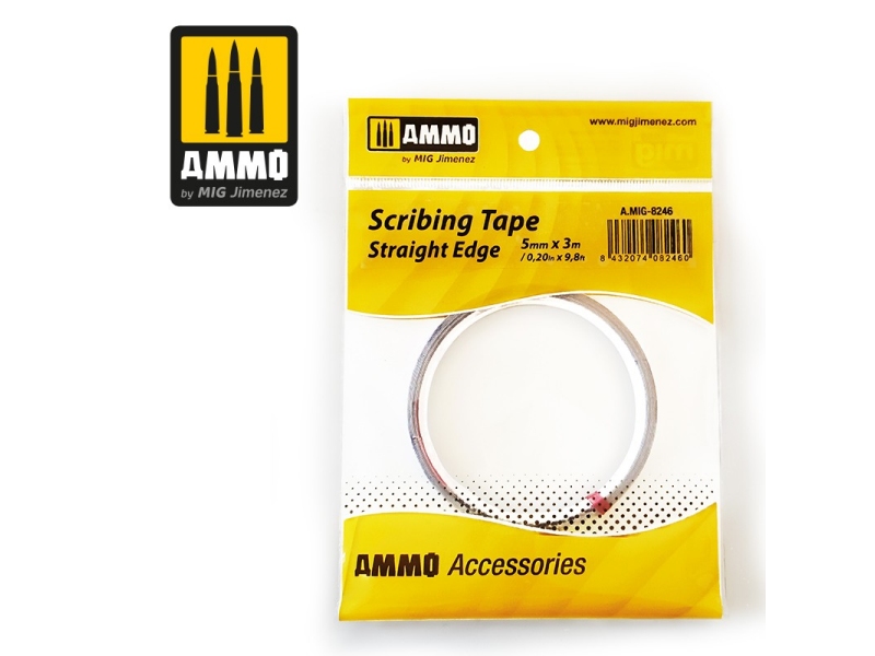 Scribing Tape - Straight Edge (5mm x 3M)