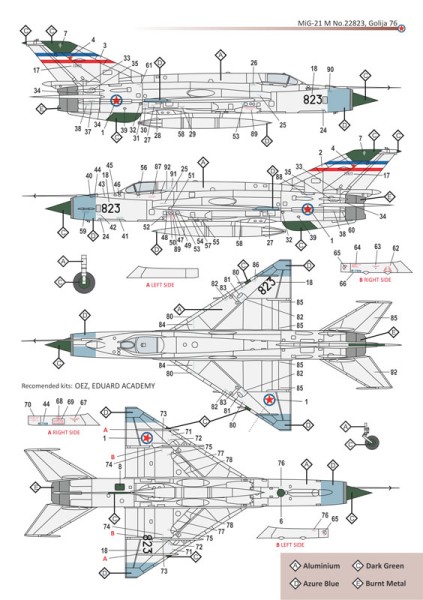 MIG-21 BIS + BM4801