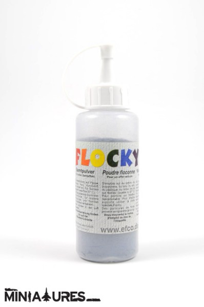 Žametni prah Flocky - siv