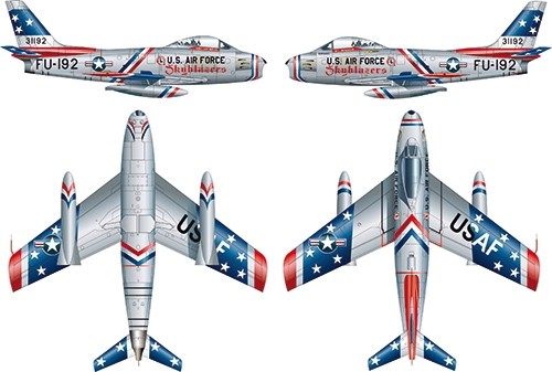 F-86F Sabre Jet 