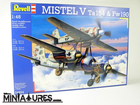 Mistel V Ta 154 & Fw 190