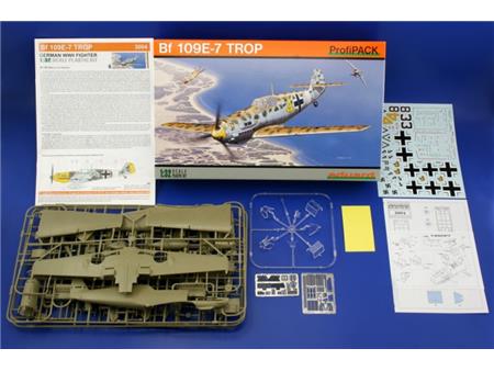 Bf 109E-7 TROP (Profi pack)