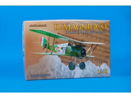 IL MAGNIFICO Hanriot HD. I in Italian service