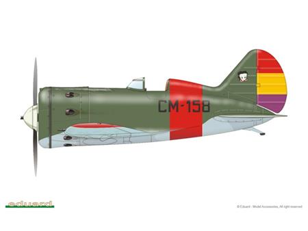 I-16 Type 10 Over Spain (Dual Combo/2 maketi v kompletu) Limited edition