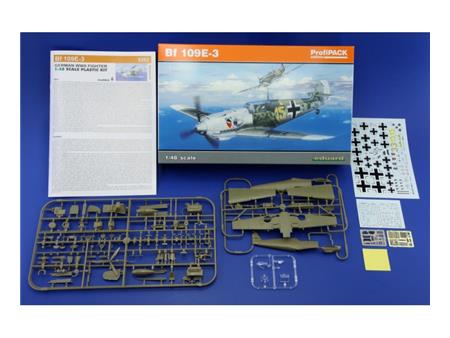 Eduard Bf 109E-3 (Profi Pack)