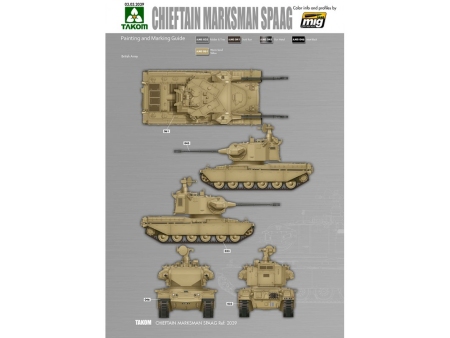 British Air-defense Weapon System Chieftain Marksman SPAAG