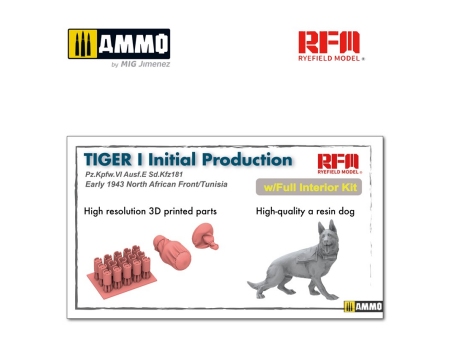 Tiger I initial production early 1943 w/full interior