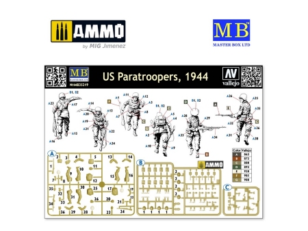 US Paratroopers, 1944