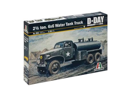 2,5 ton 6x6 Water Tank Truck D-DAY