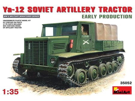 Ya-12 Soviet Artillery tractor (Early production)