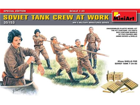 Soviet Tank crew at work SPECIAL EDITION