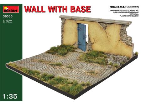 Wall with base