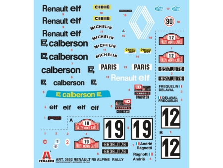 RENAULT R5 ALPINE RALLY