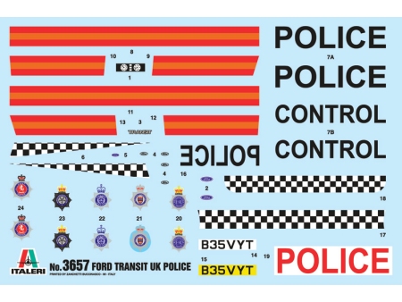 FORD TRANSIT UK POLICE