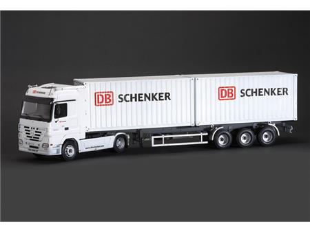 Actros with 2 x 20 Containers trailer DB SCHENKER