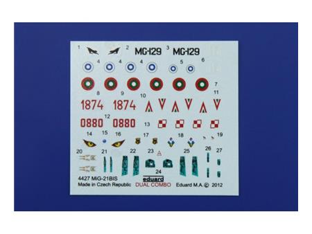 Mig-21 BIS (Dual combo/2 maketi v kompletu)