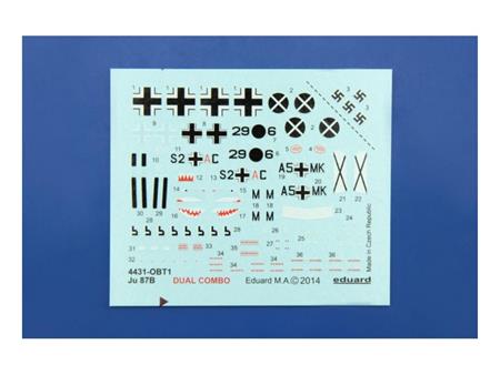 Ju 87B (Dual Combo/2 maketi v kompletu)