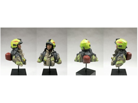 European Firefighter (Scale resin bust)