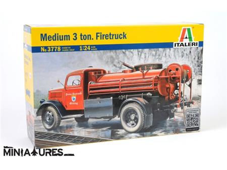 Medium 3 ton. Firetruck