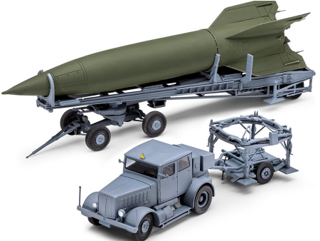 SS-100 Gigant with transporter & V2