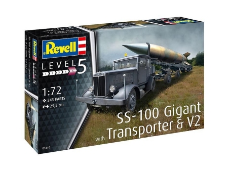 SS-100 Gigant with transporter & V2